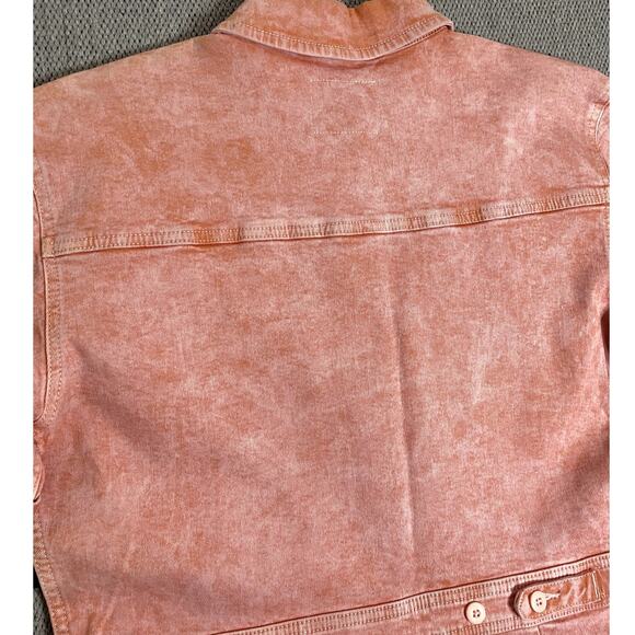 Lee Union-Alls Denim Romper Womens M Persimmon Short Acid Wash Modern Retro - Picture 10 of 16